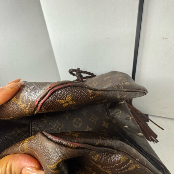 Louis Vuitton Neverfull MM Unique Fringe Boho Style. - Picture 13 of 15